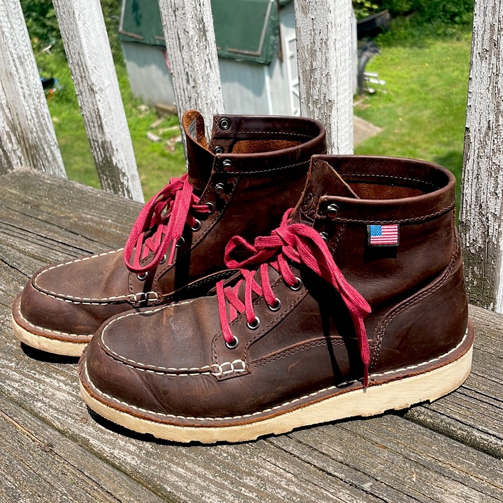 Danner Womens Bull Run Moc Toe 6” Brown